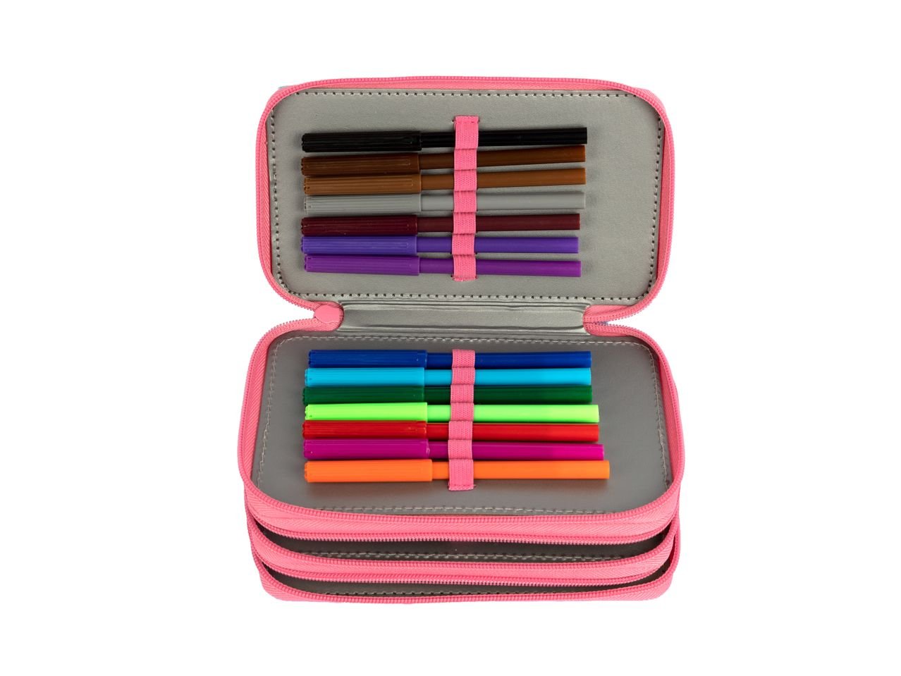 Astuccio a tre cerniere "Jurassic World, Frozen, Spiderman, Spirit"