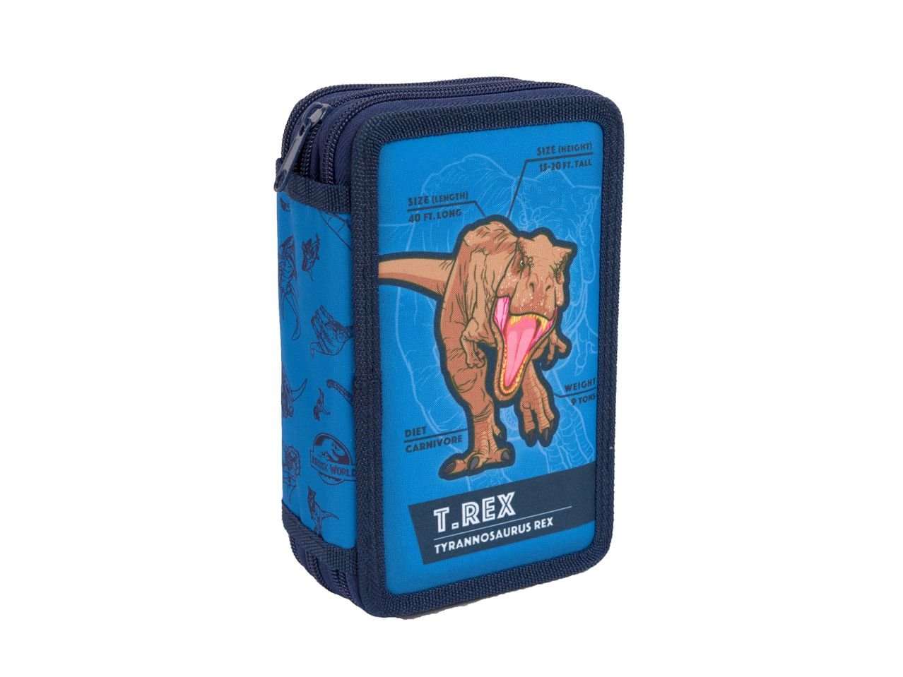 Astuccio a tre cerniere "Jurassic World, Frozen, Spiderman, Spirit"