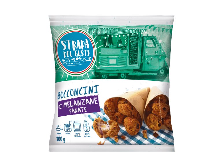 Bocconcini di melanzane panate