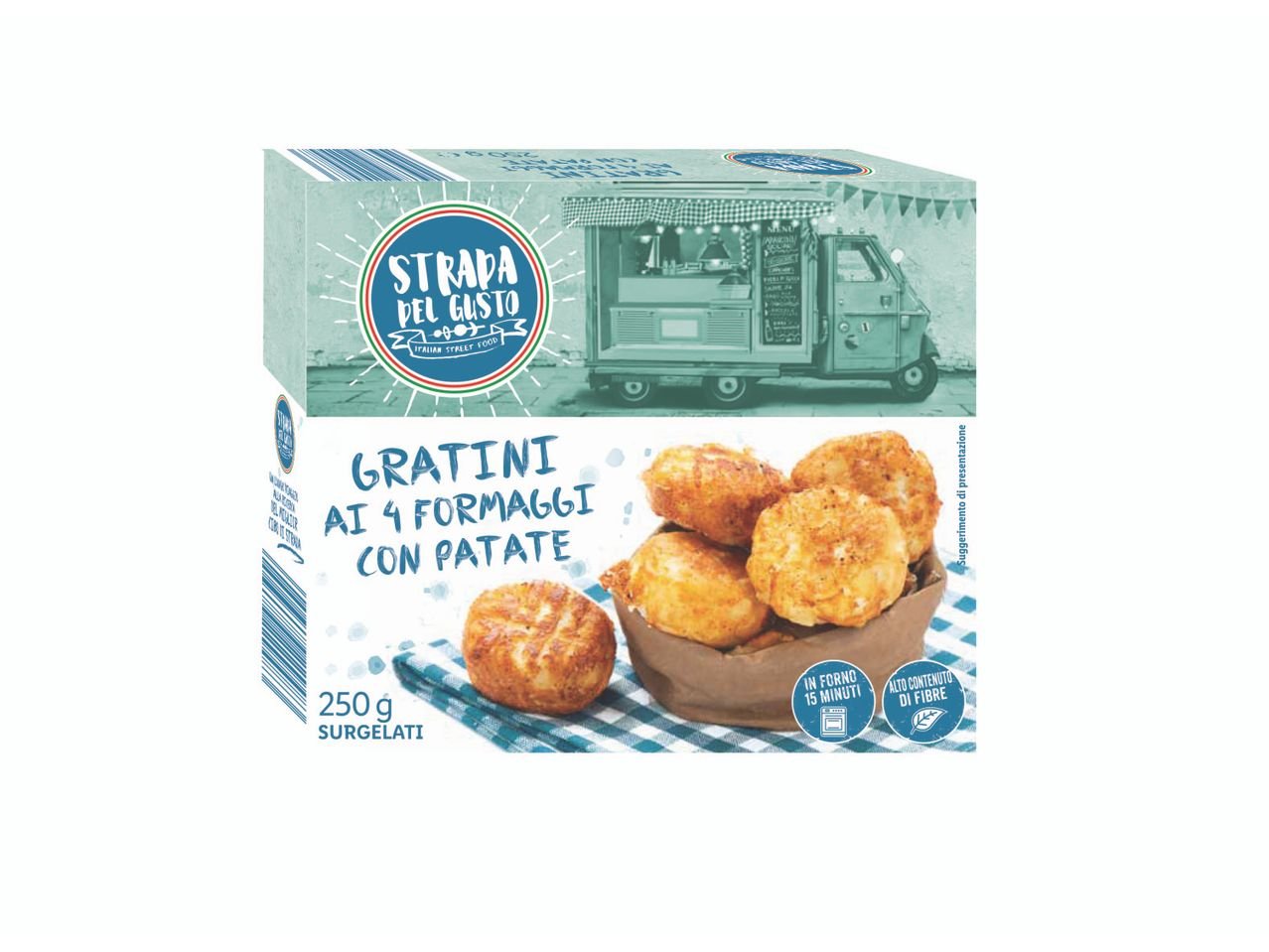 Gratini ai 4 formaggi con patate