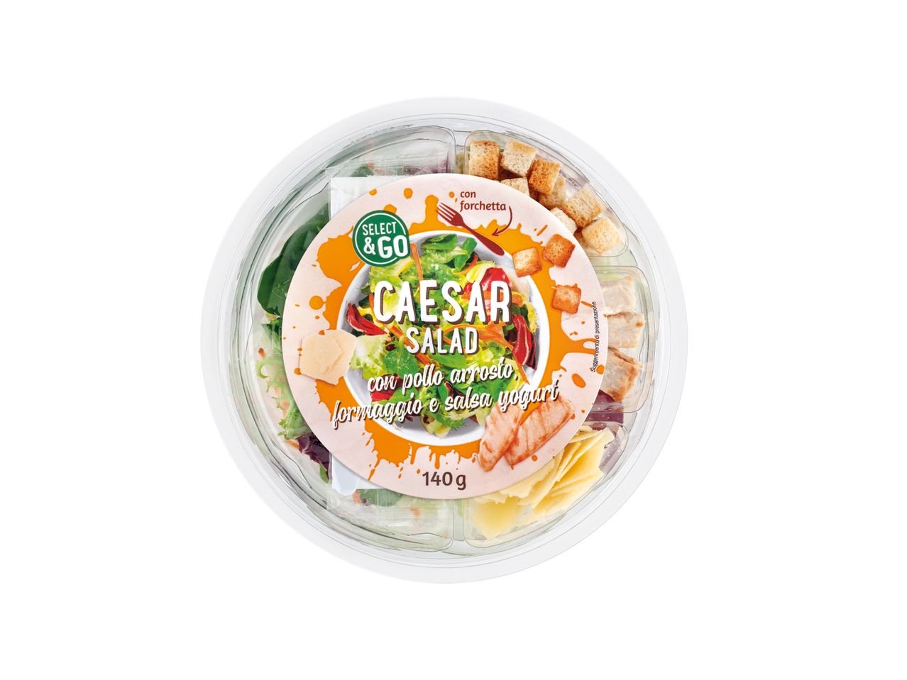 Caesar salad con pollo