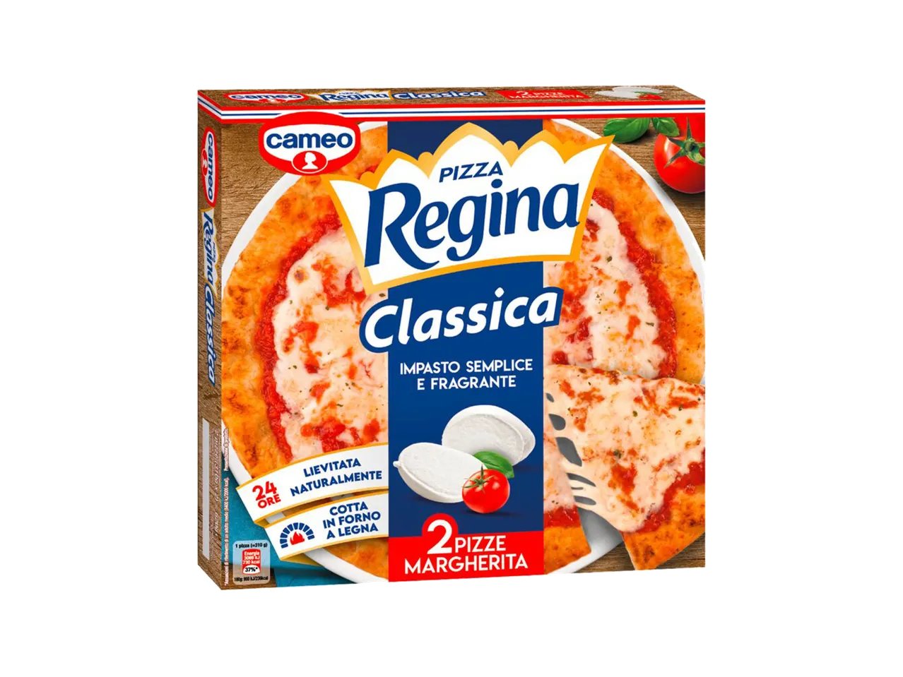 Pizza regina classica margherita