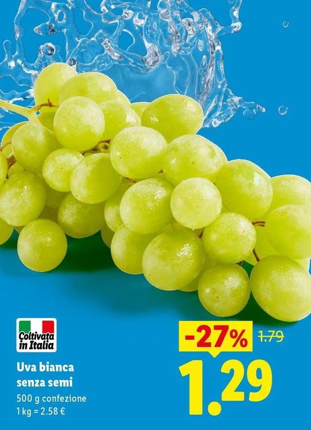 Uva Bianca Senza Semi