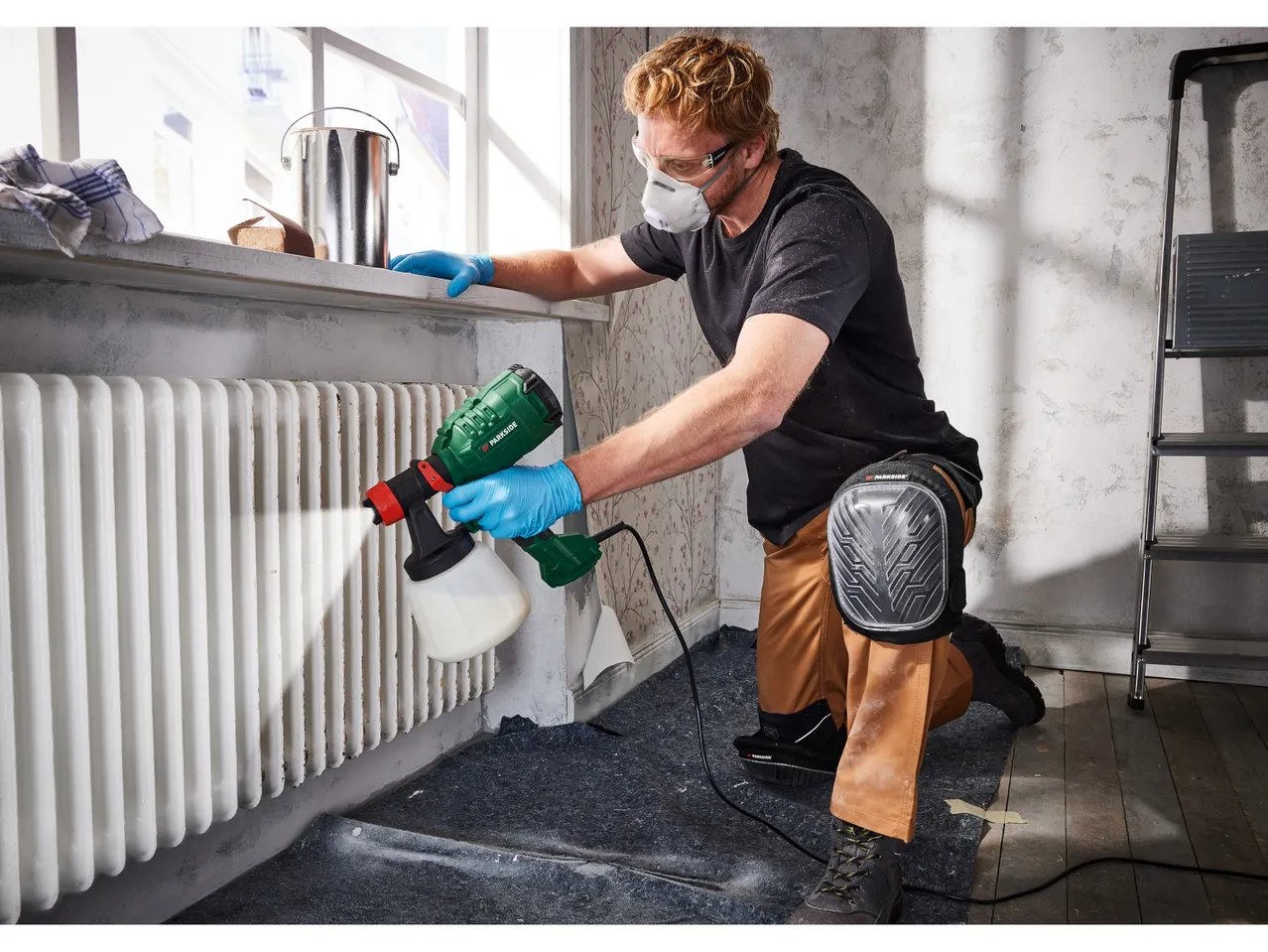 Pistola elettrica per verniciatura a spruzzo