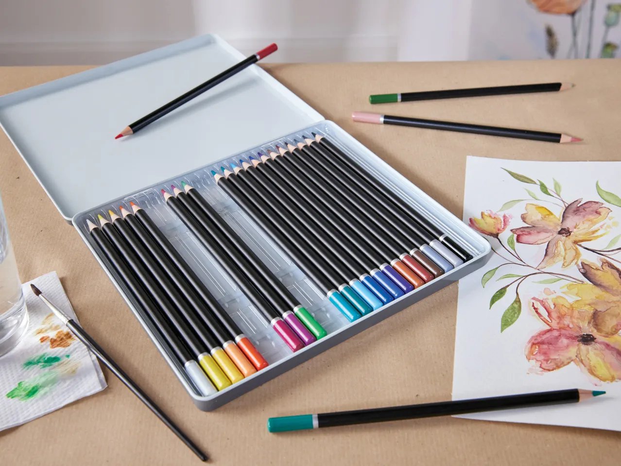 Matite colorate acquerellabili