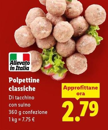 Polpettine Classiche