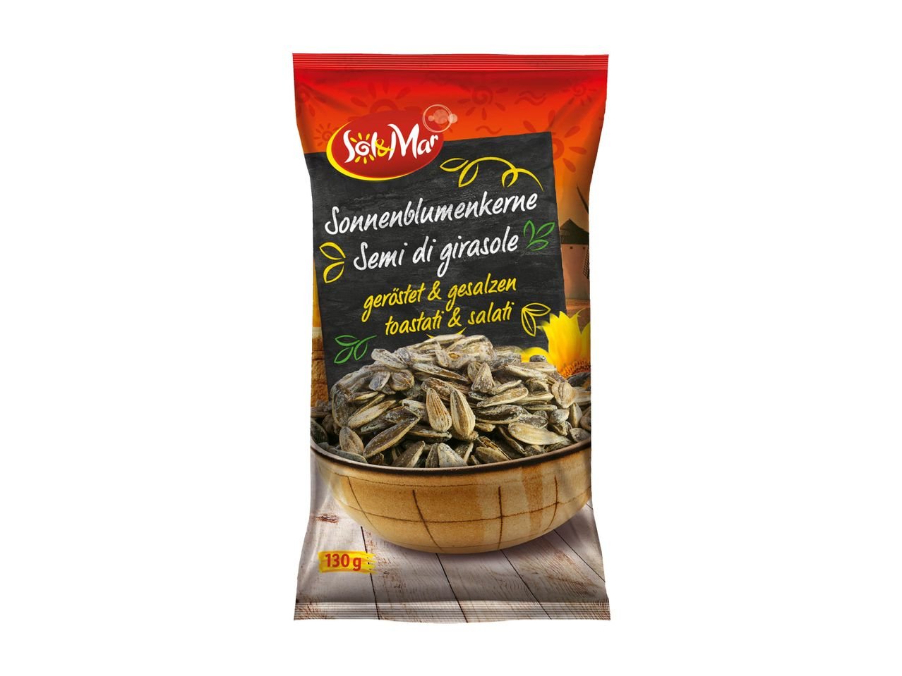 Semi di girasole giganti tostati e salati
