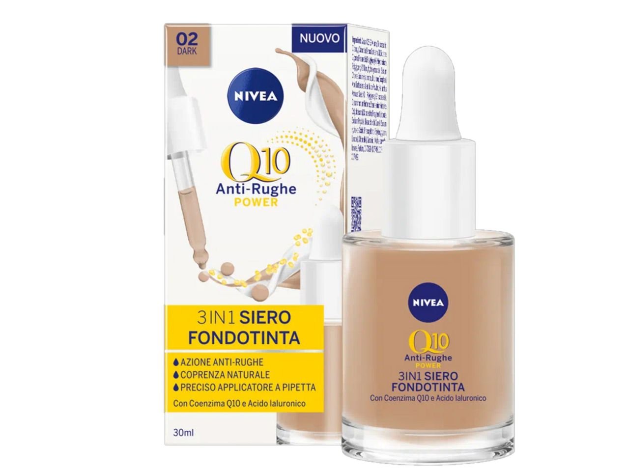 Q10 siero fondotinta