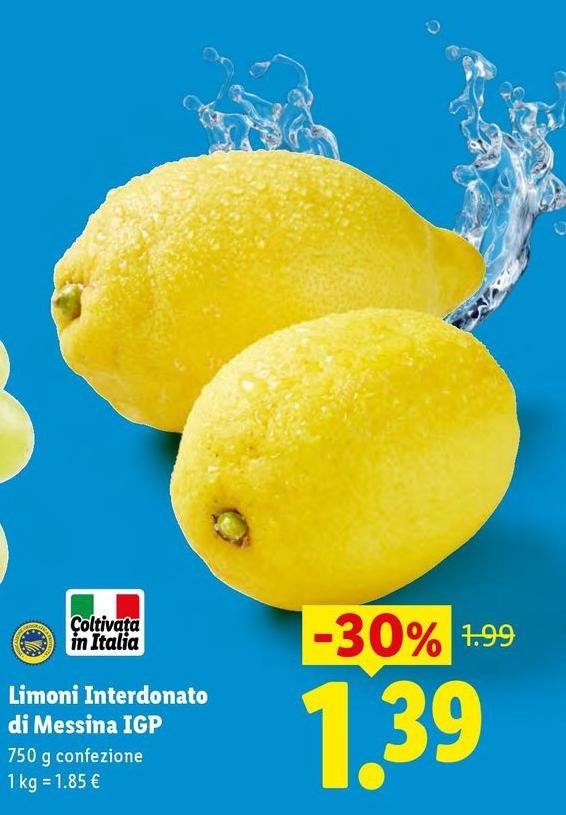 Limoni Interdonato Di Messina IGP