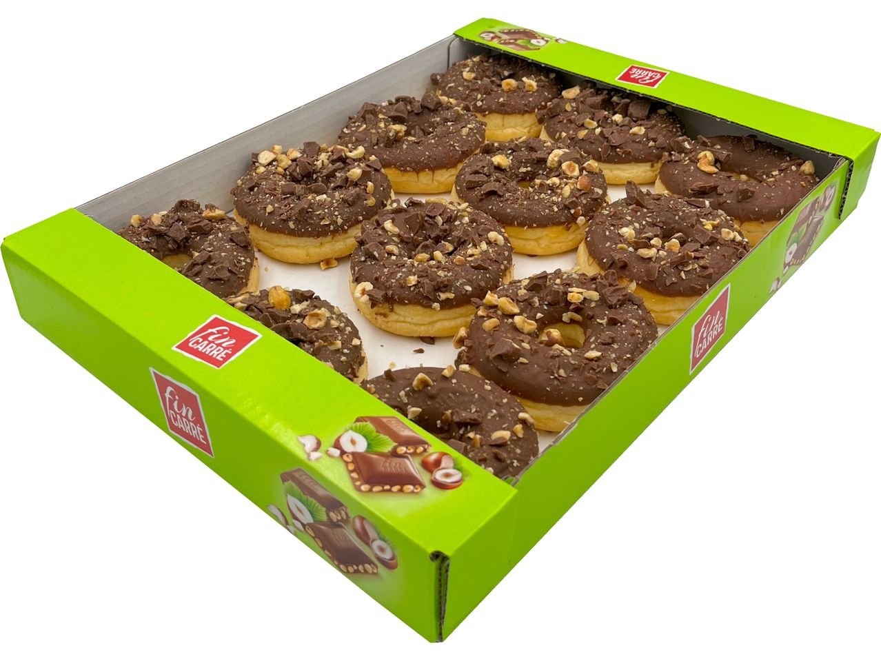 Donut con cioccolato alla nocciola