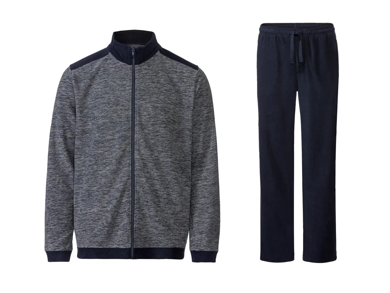 Tuta in pile da uomo