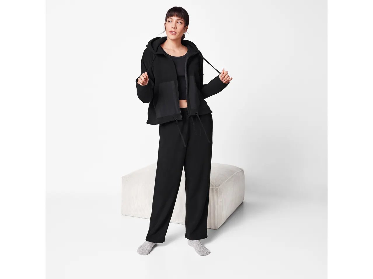 Tuta in pile da donna