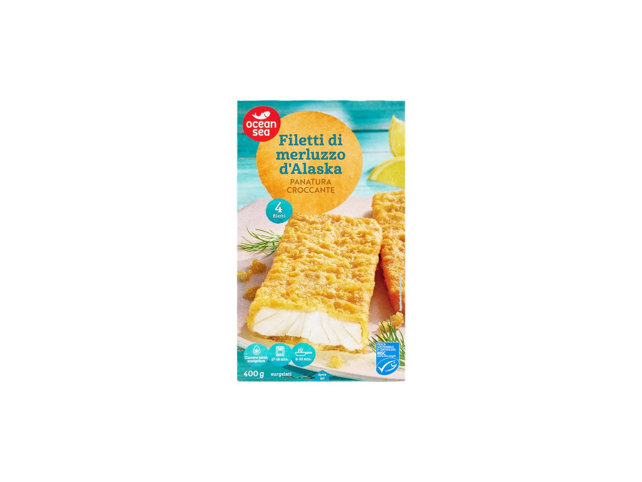 Filetti di merluzzo d’Alaska