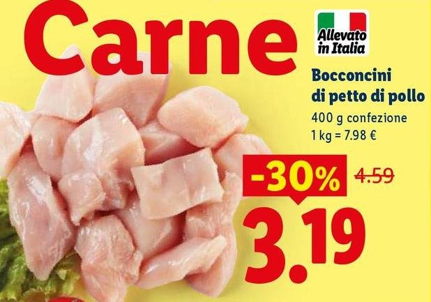 Bocconcini Di Petto Di Pollo