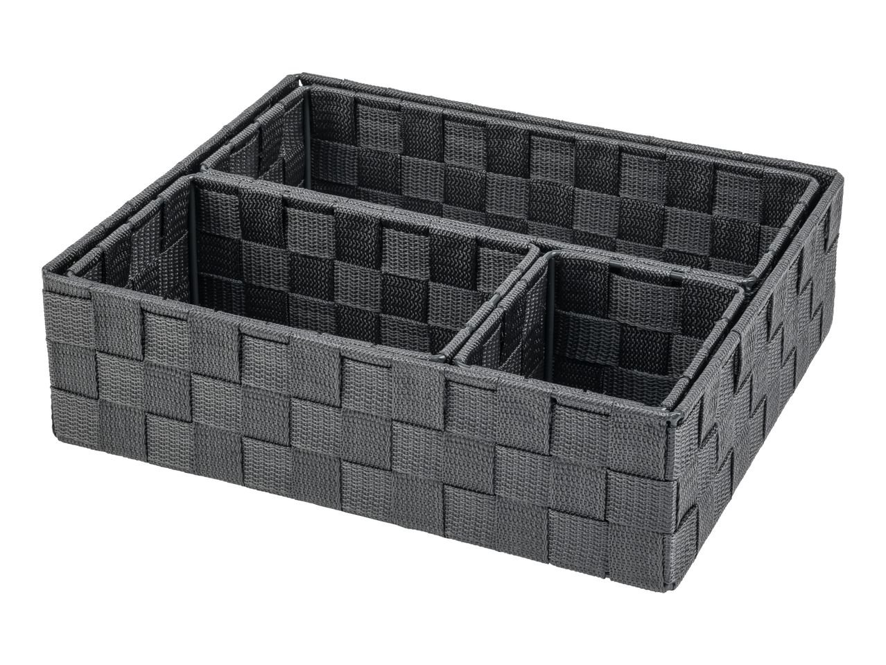 Cesti portaoggetti, portaoggetti pensile o cesto con coperchio