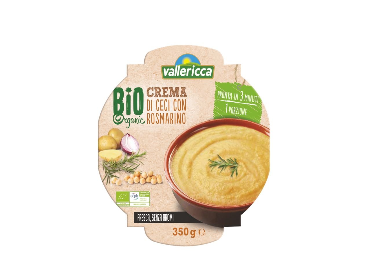 Crema di ceci biologica