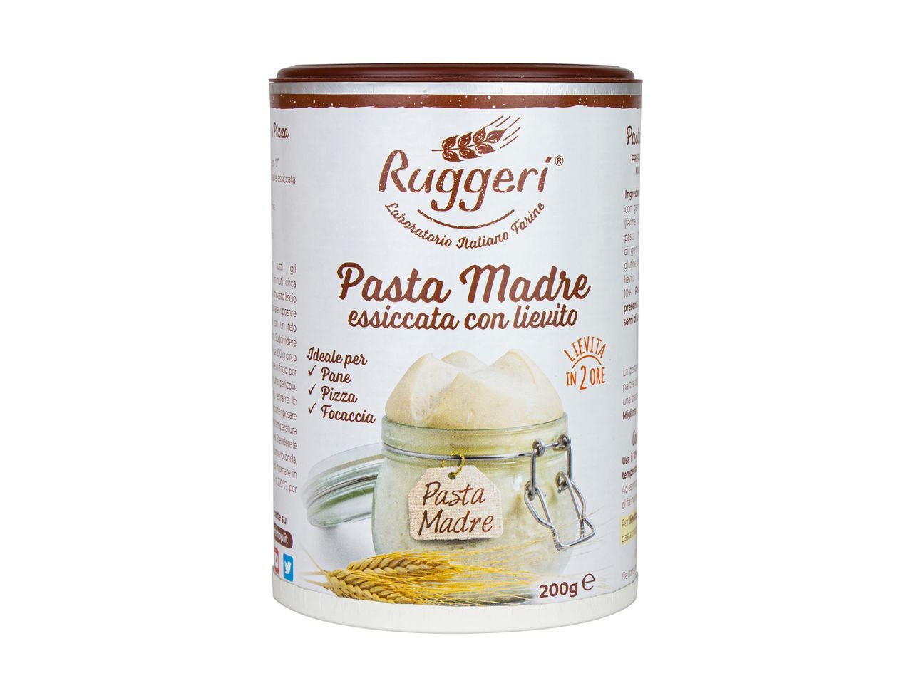 Pasta madre essiccata con lievito