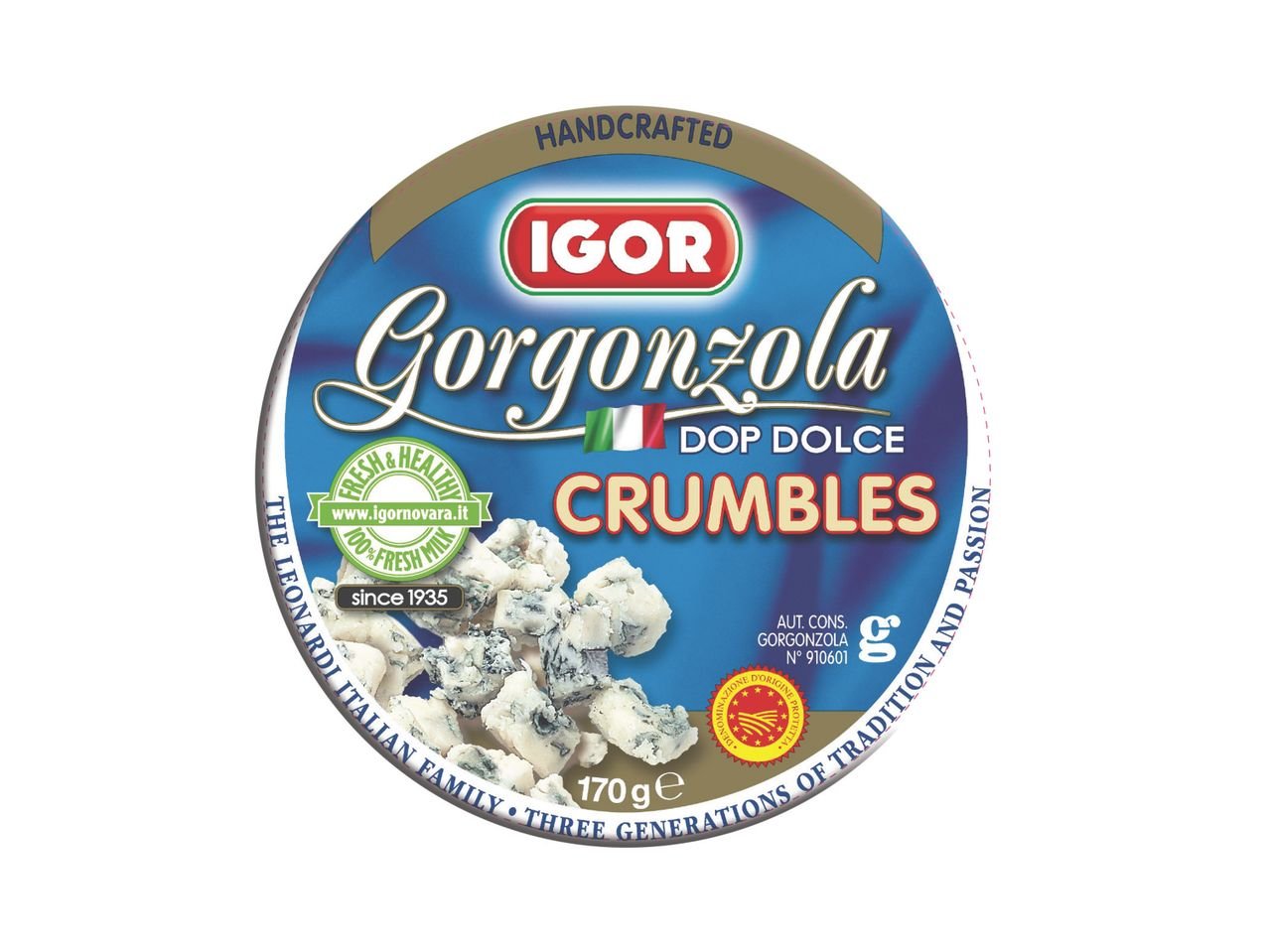 Gorgonzola dolce DOP Crumbles