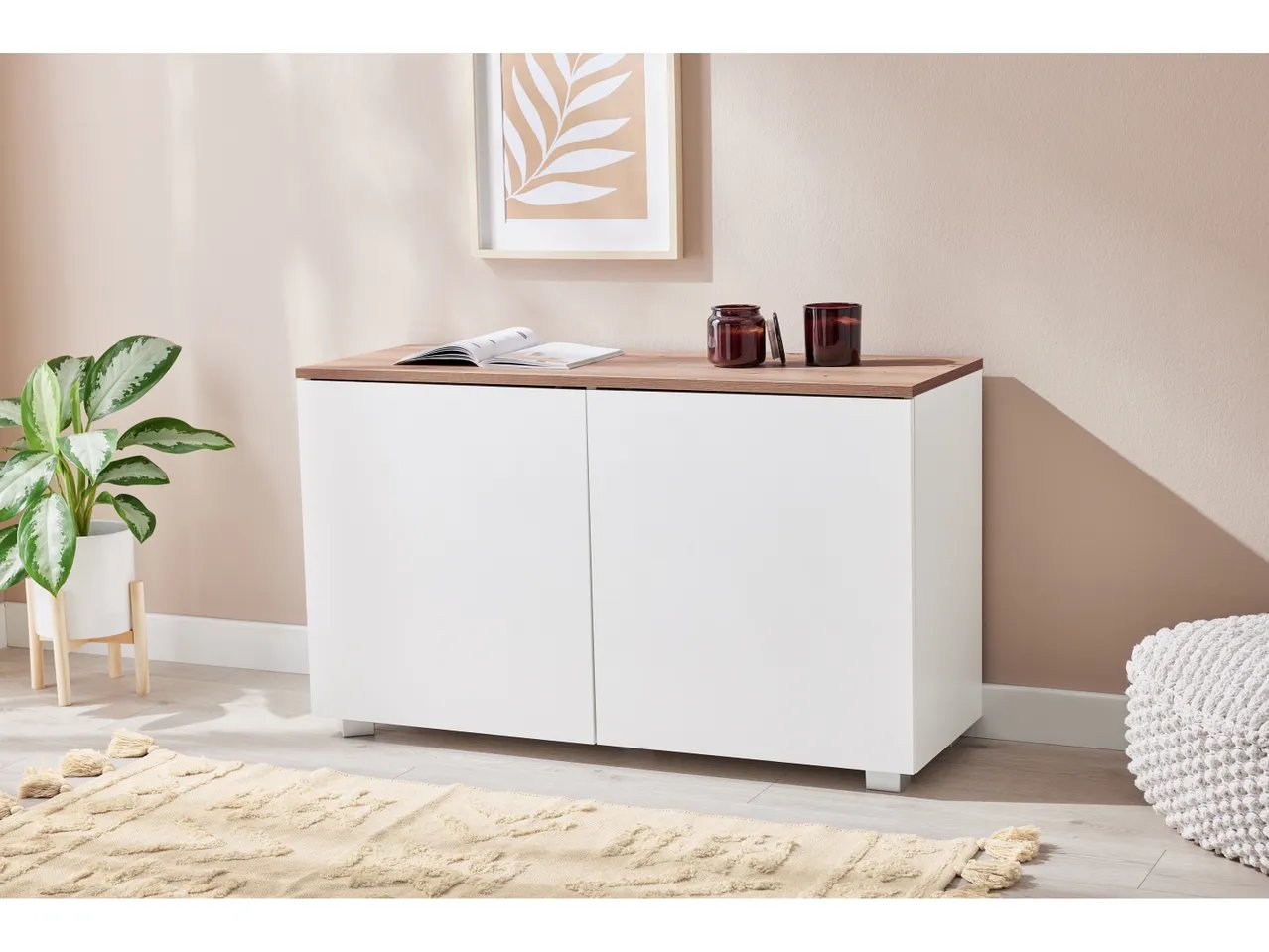 Credenza con 2 ante