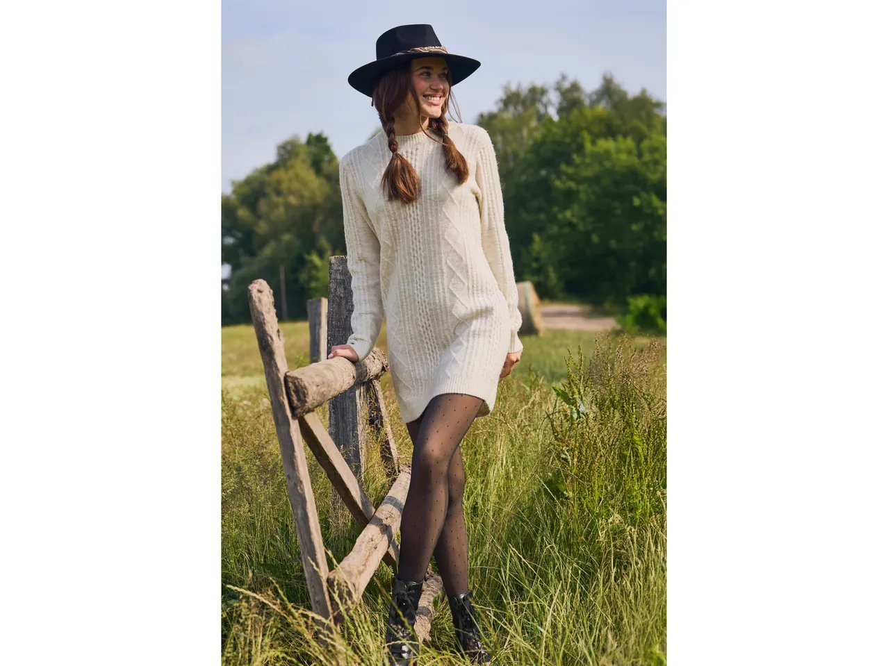 Vestito in maglia da donna