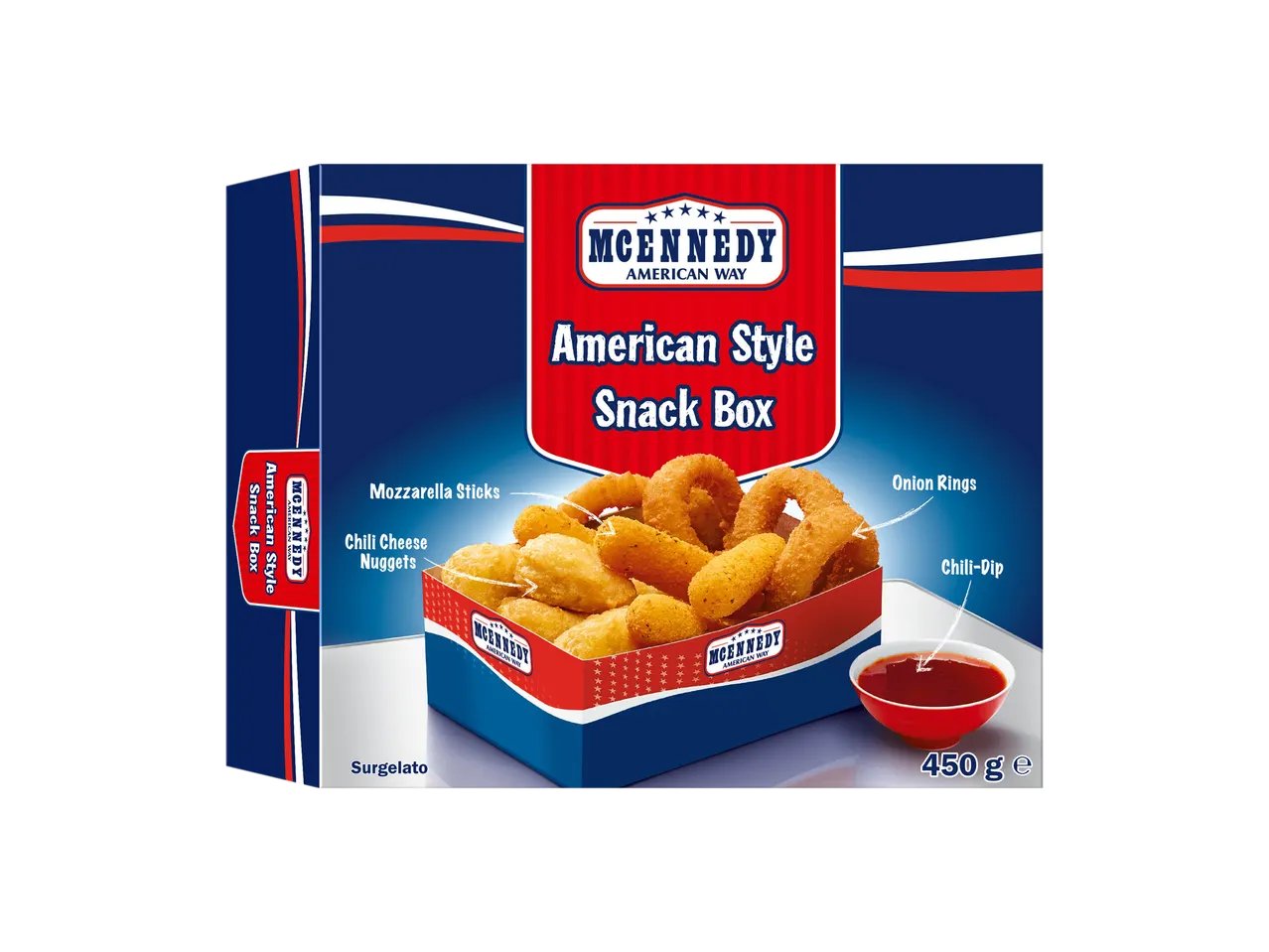 American Style Snack Box
