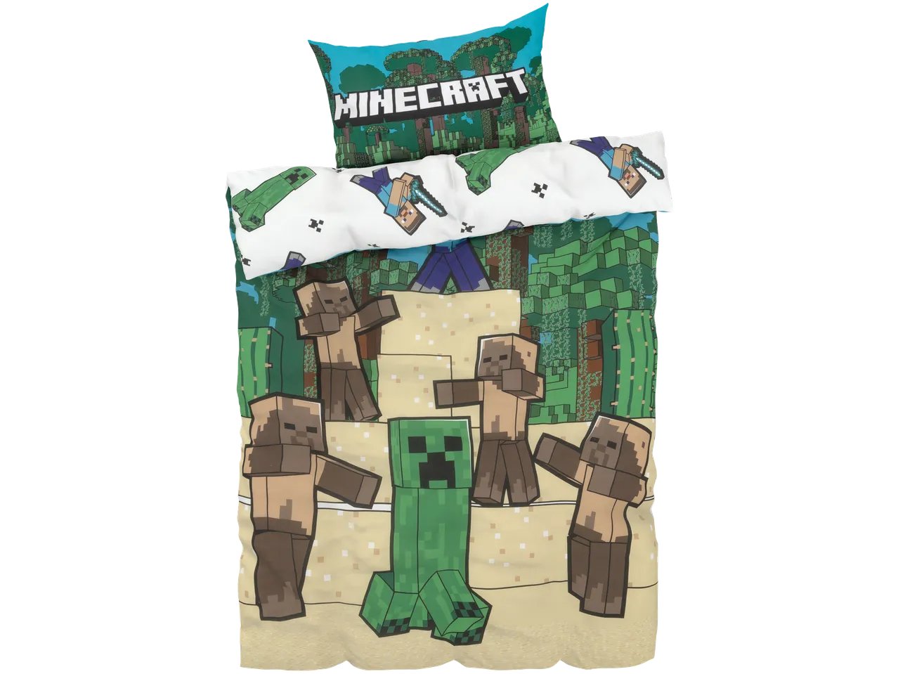 Parure copripiumino per bambini "Minecraft"