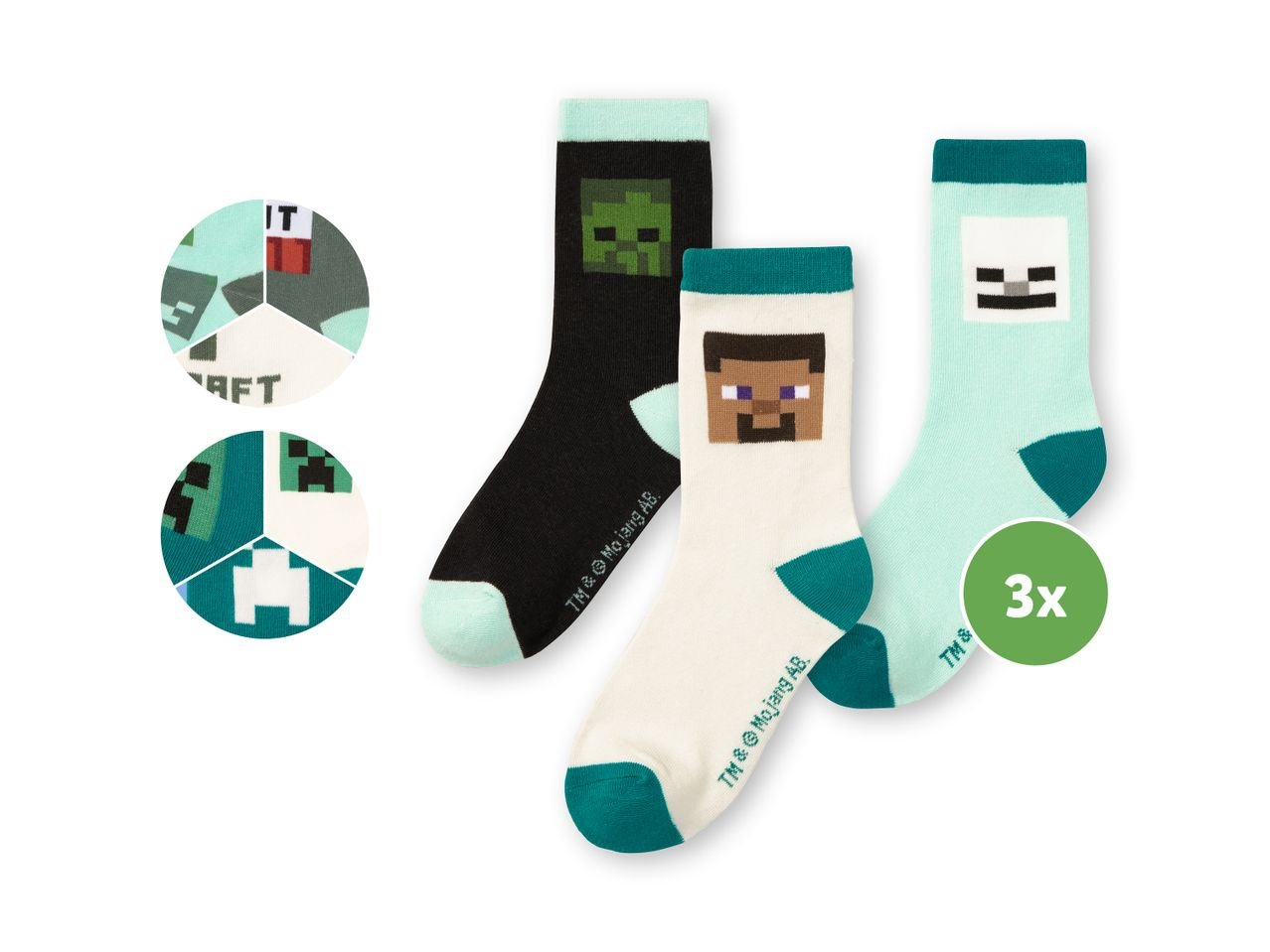 Calzini da bambino "Minecraft"