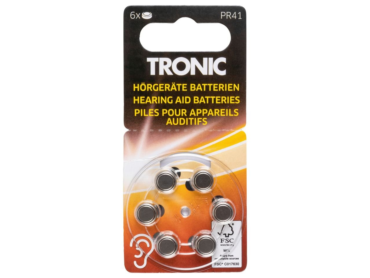 Batterie per apparecchio acustico