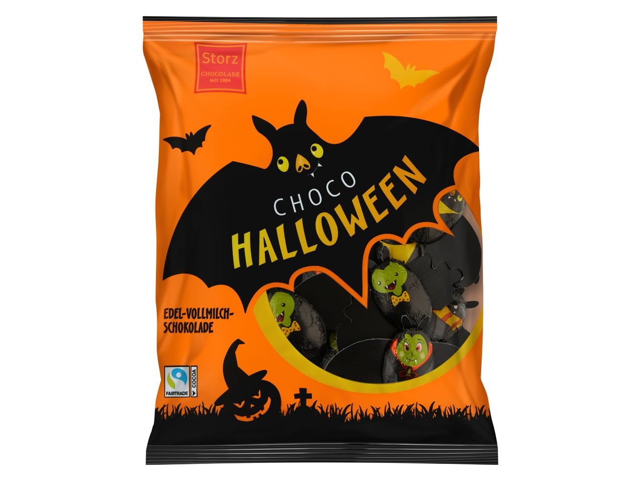 Cioccolatini a forma di pipistrello