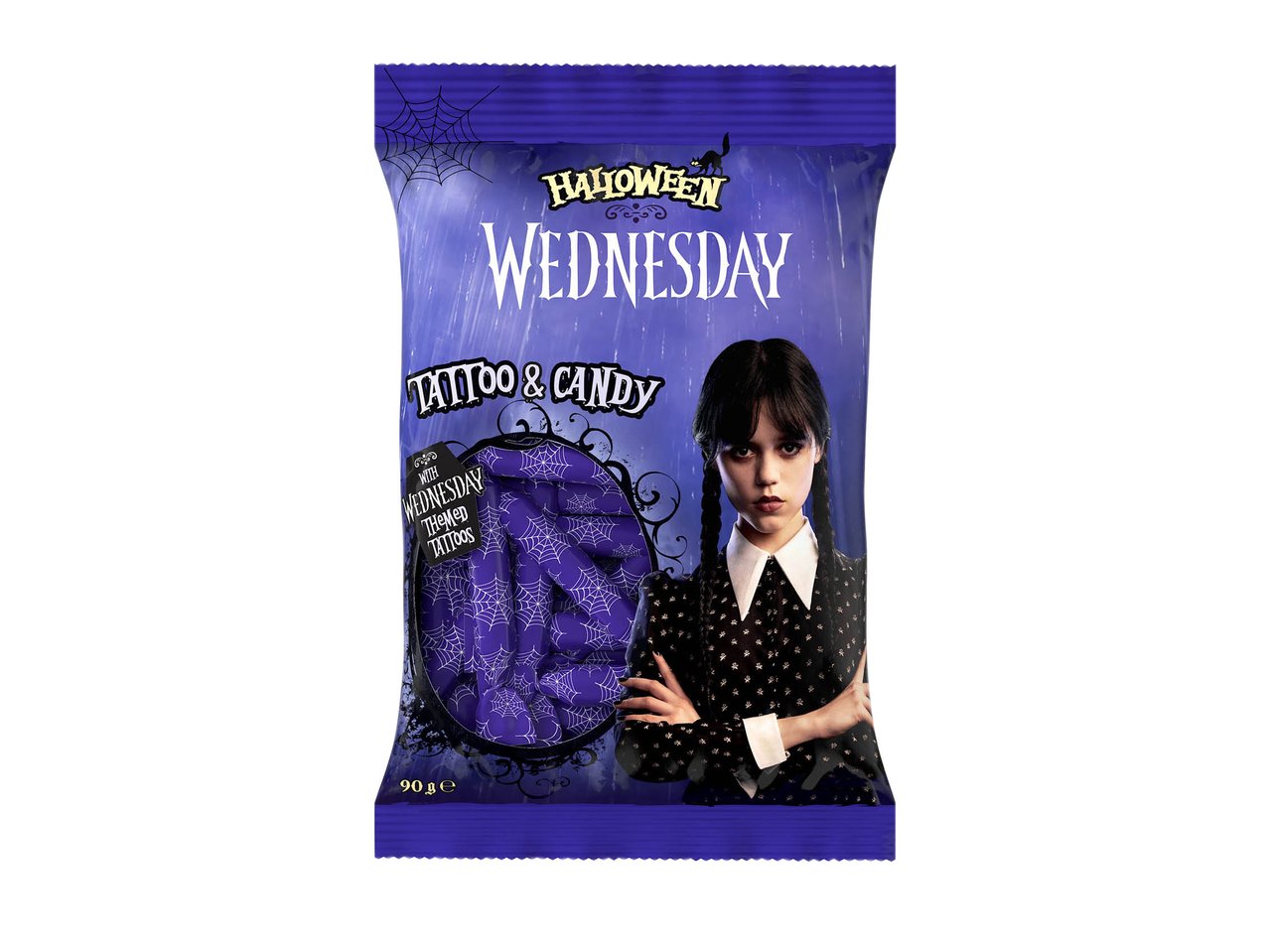 Caramelle gommose al gusto di frutta con tatuaggi