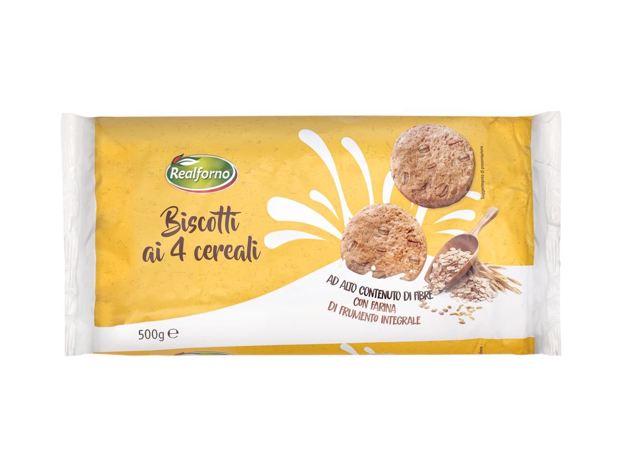 Biscotti con cereali ricchi di fibra