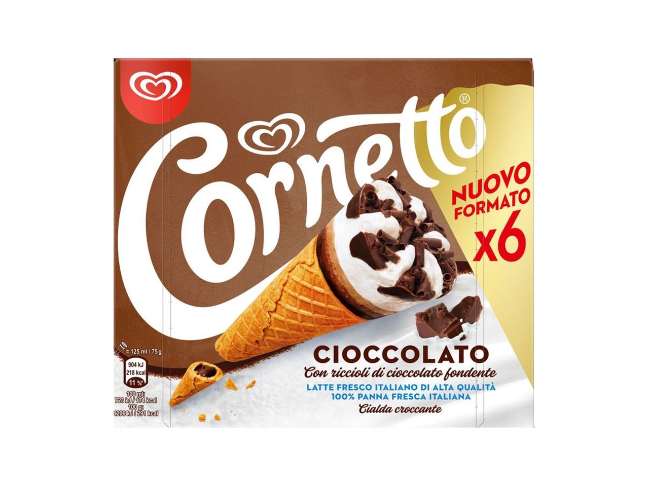 Algida Cornetto Cioccolato