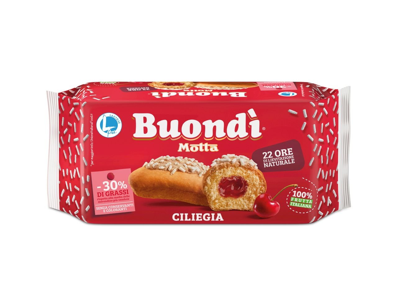 Motta Buondì merendina ripiena alla ciliegia