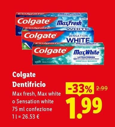 Colgate - Dentifricio
