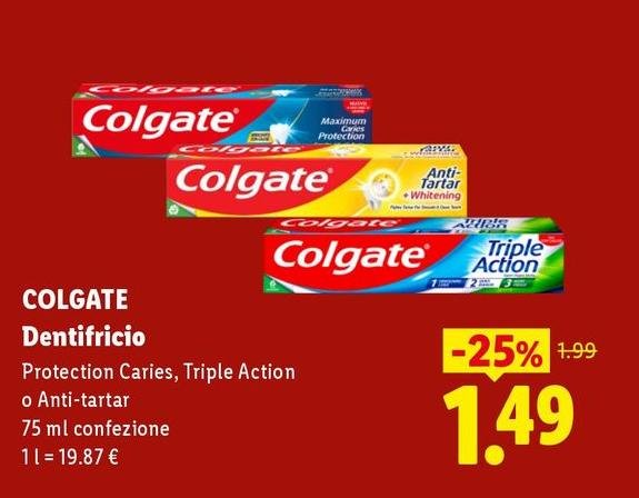 Colgate - Dentifricio