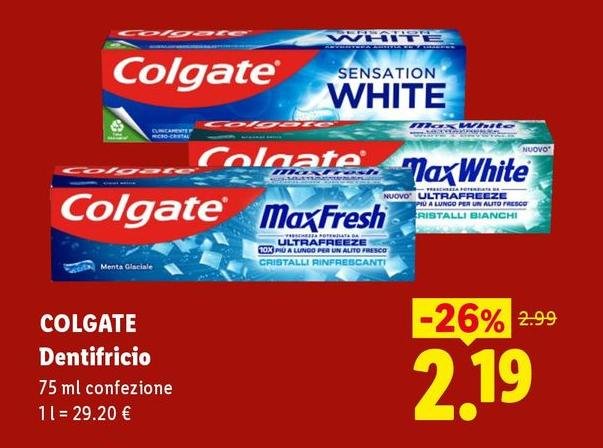 Colgate - Dentifricio