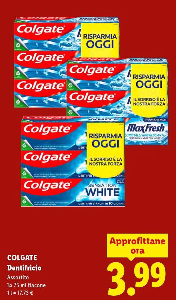 Colgate - Dentifricio