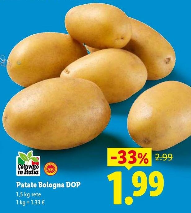 Patate Bologna DOP