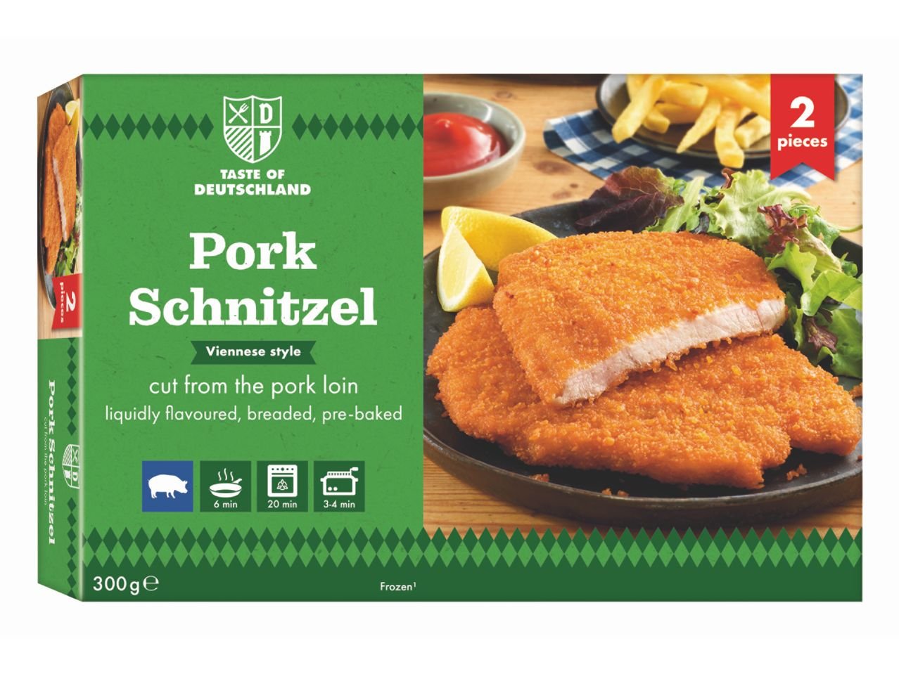 Cotolette di lonza di suino impanate