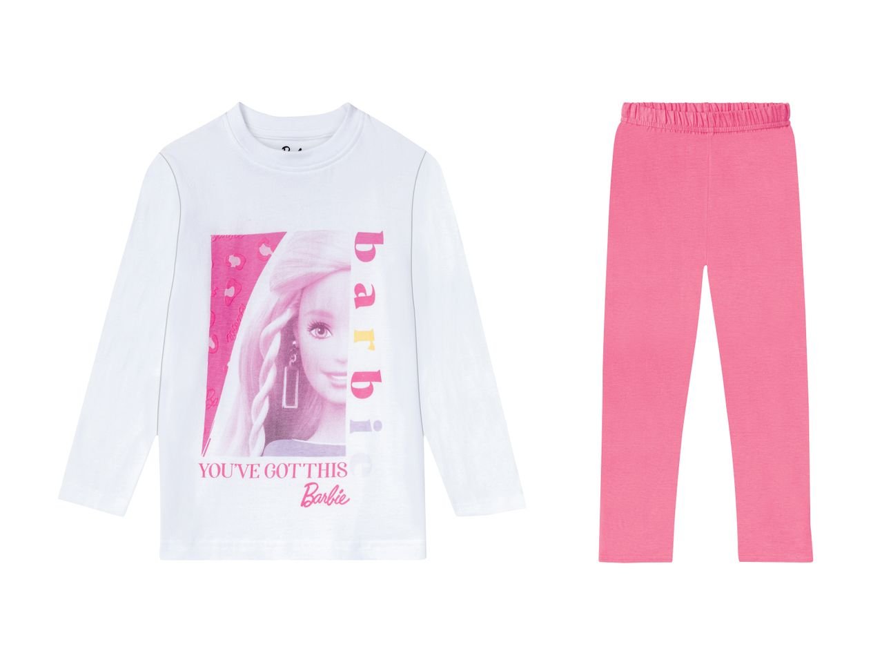 Pigiama da bambina "Frozen, Barbie, Paw Patrol"