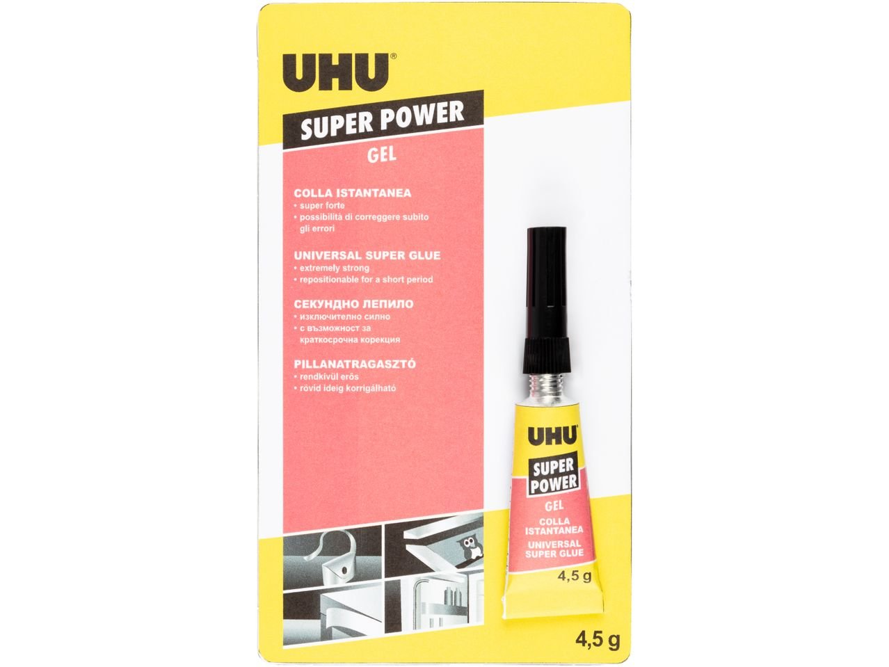 Colla istantanea mini, gel o liquida