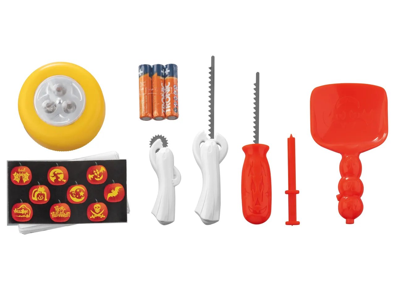 Set per intaglio zucche di Halloween