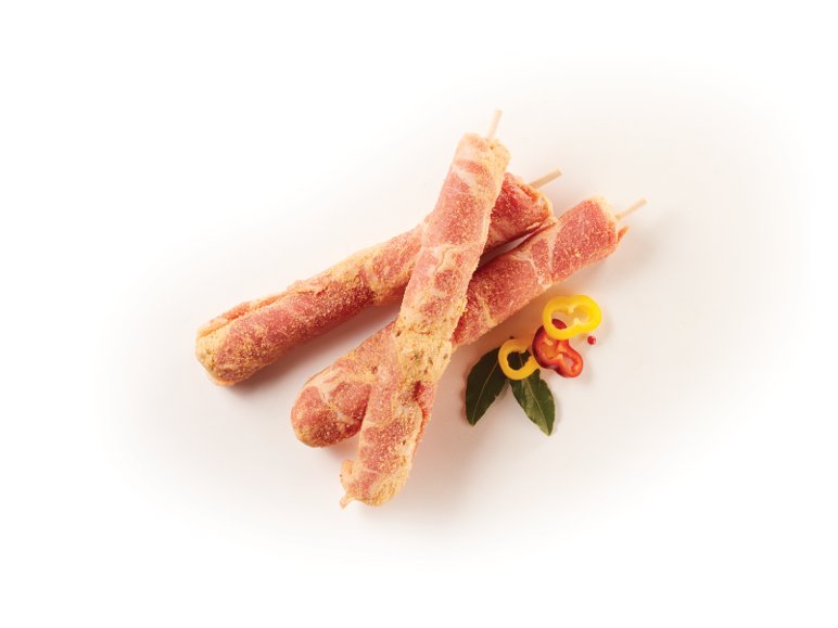 Bombette di suino gratinate