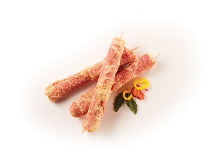 Bombette di suino gratinate