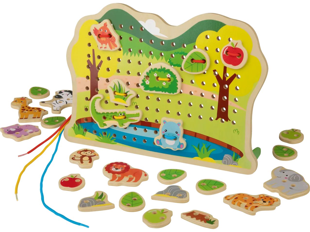 Gioco educativo in legno