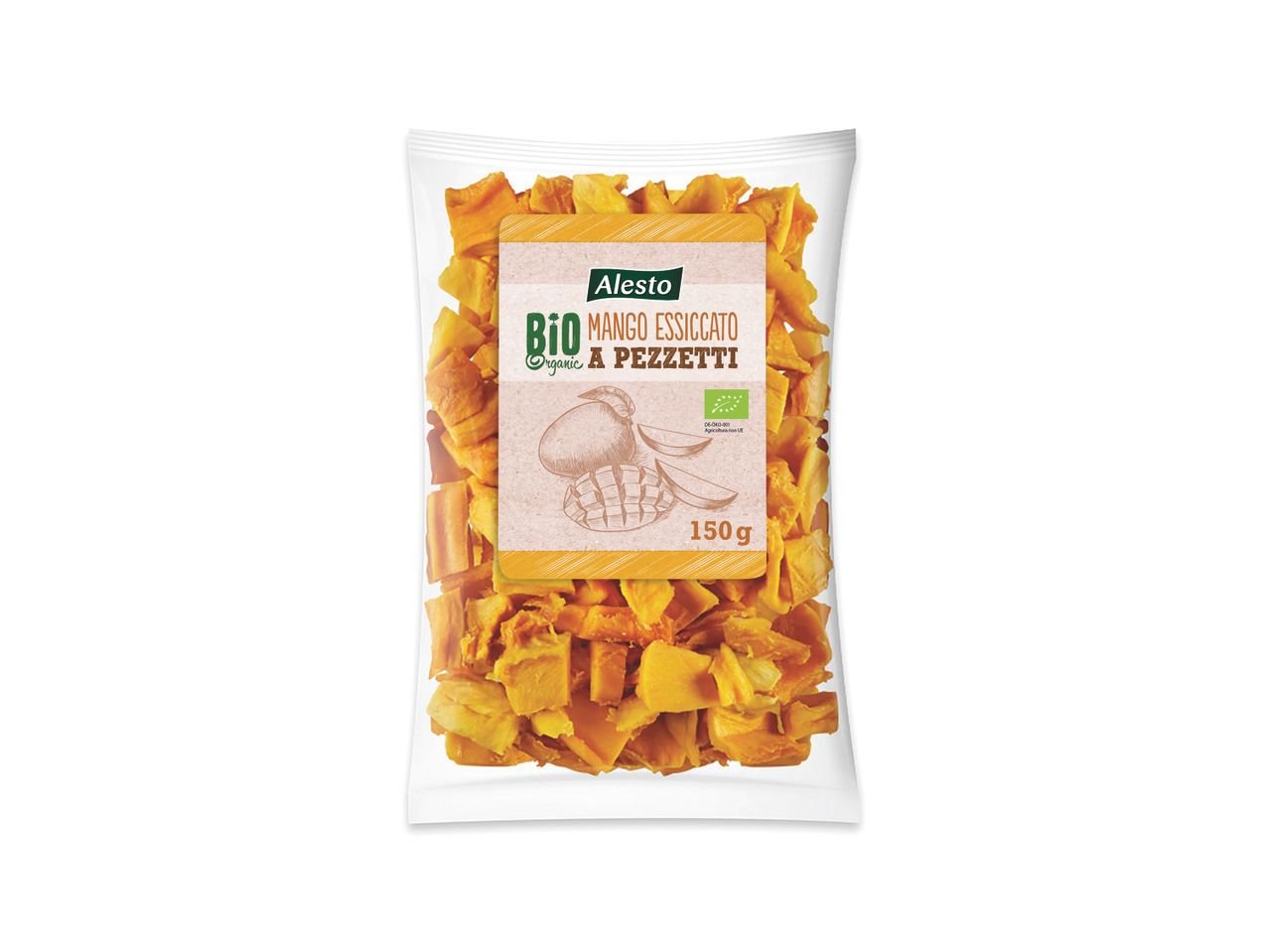Mango essiccato a pezzi bio
