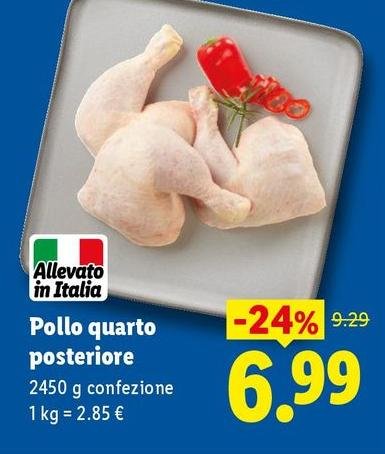 Pollo Quarto Posteriore