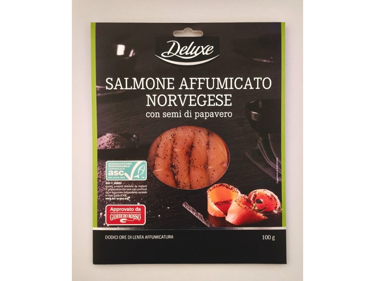 Salmone affumicato norvegese