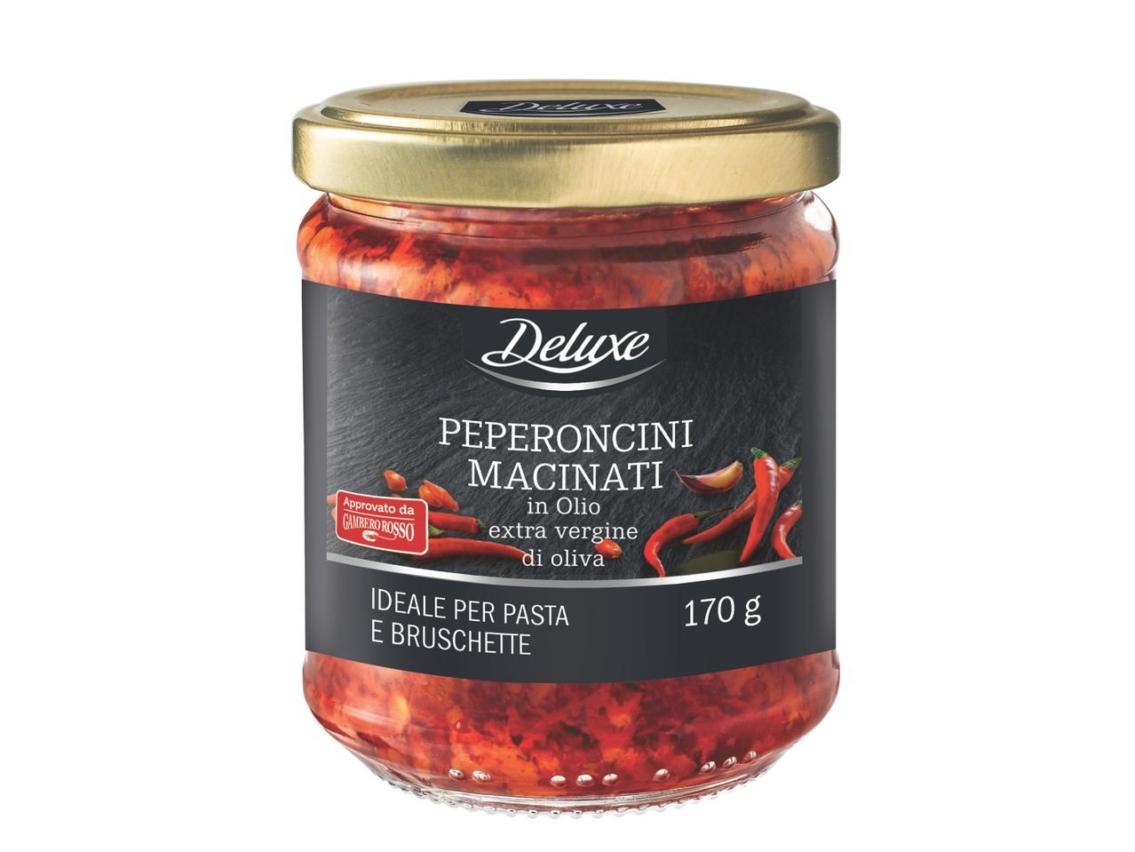 Peperoncini macinati in olio extra vergine di oliva