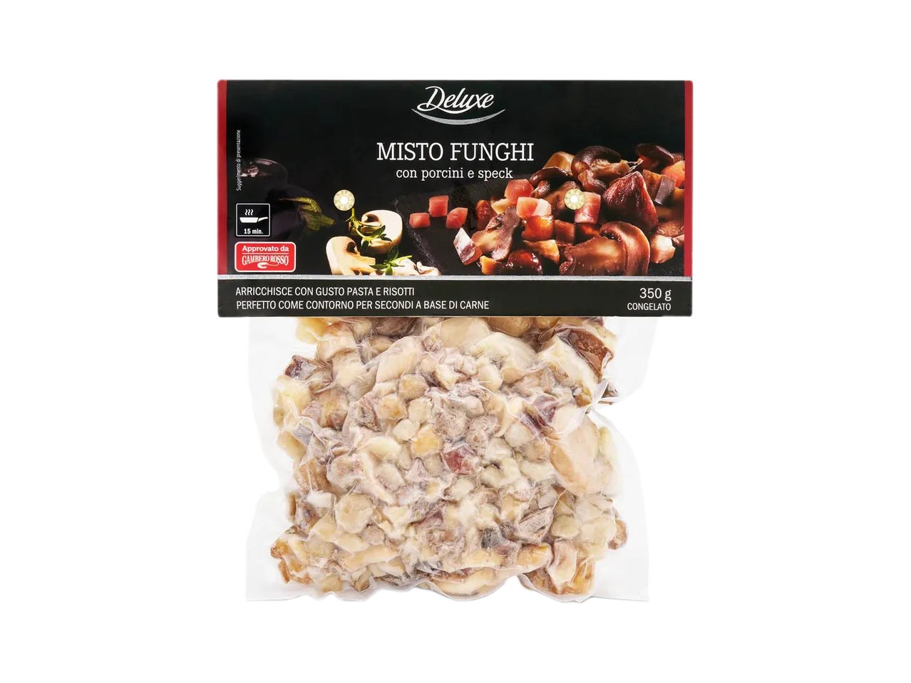 Misto funghi con porcini e speck
